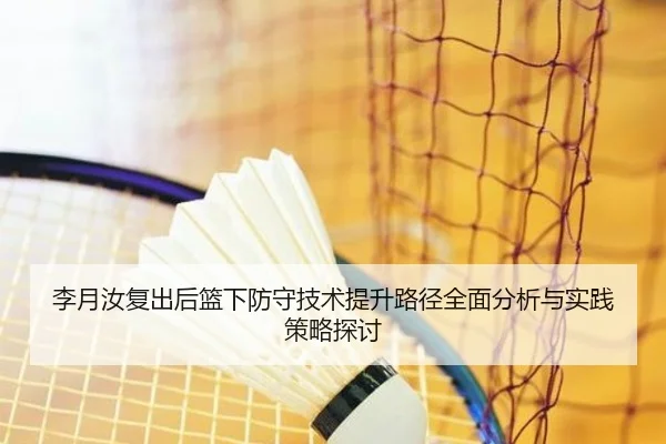 李月汝复出后篮下防守技术提升路径全面分析与实践策略探讨